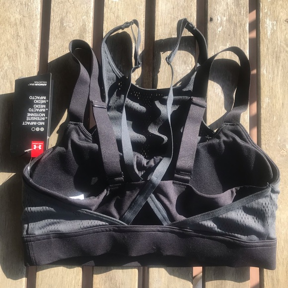 NWT Under Armour Balance Mesh strappy sports bra - Picture 5 of 8